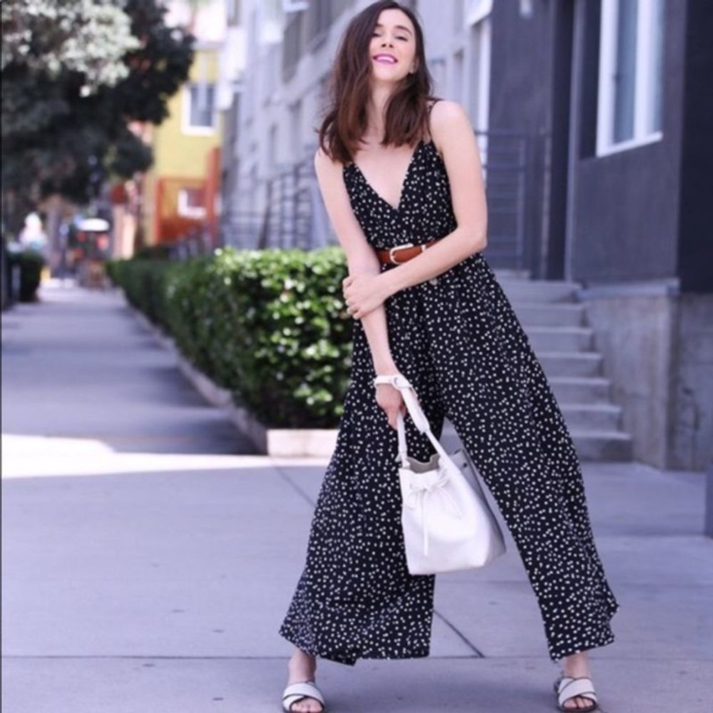 New‎ Maeve Anthropologie Jumpsuit Polka Dot…
